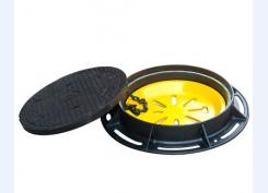 雙層球墨鑄鐵井蓋